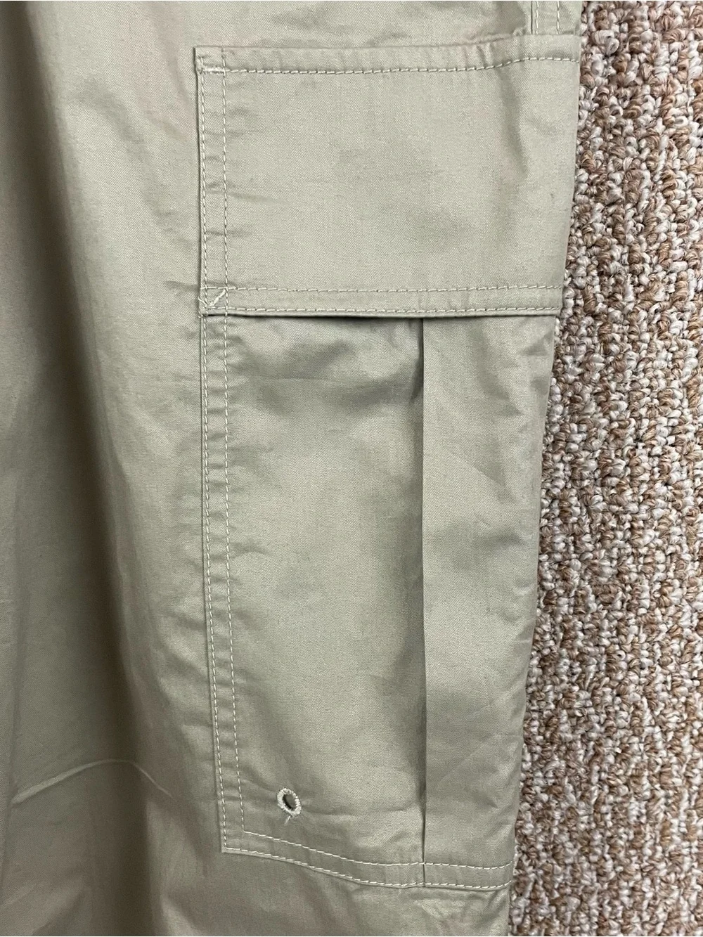 Vintage Y2K Cargo Pants Men's 36x32 Baggy Wide Leg Pockets Deadstock NWT C18